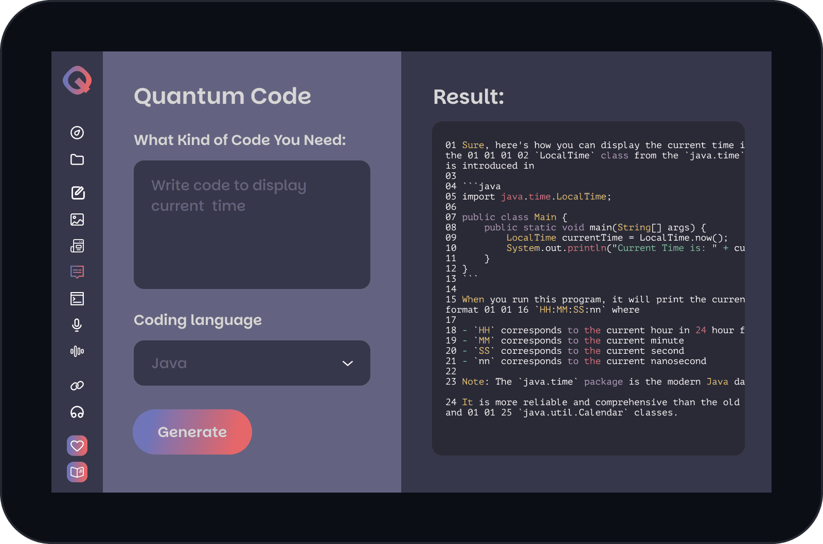 Quantum Code